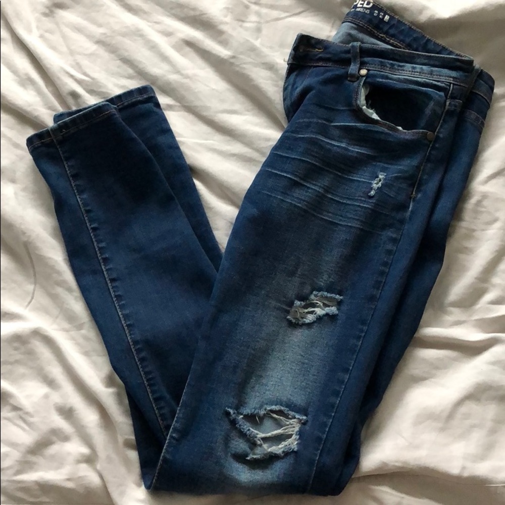 Ripped jeans
